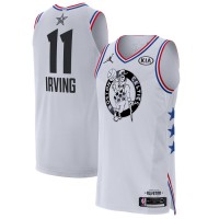 Boston Celtics #11 Kyrie Irving White Jordan Brand 2019 NBA All-Star Game Finished Authentic Jersey