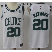 Nike Boston Celtics #20 Gordon Hayward White NBA Authentic Association Edition Jersey