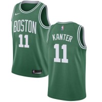 Nike Boston Celtics #11 Enes Kanter Green NBA Swingman Icon Edition Jersey
