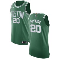 Nike Boston Celtics #20 Gordon Hayward Green NBA Authentic Icon Edition Jersey