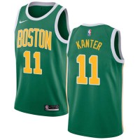 Nike Boston Celtics #11 Enes Kanter Green NBA Swingman Earned Edition Jersey