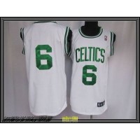 Mitchell&Ness Boston Celtics #6 Bill Russell Stitched White Throwback jersey