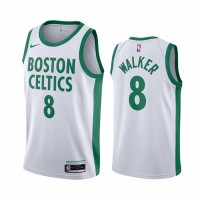 Nike Boston Celtics #8 Kemba Walker White NBA Swingman 2020-21 City Edition Jersey