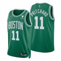 Nike Boston Celtics #11 Payton Pritchard Green Men's 2021-22 NBA 75th Anniversary Diamond Swingman Jersey - Icon Edition