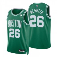 Nike Boston Celtics #26 Aaron Nesmith Green Men's 2021-22 NBA 75th Anniversary Diamond Swingman Jersey - Icon Edition