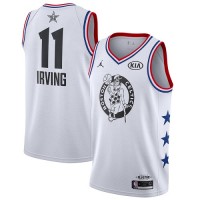 Boston Celtics #11 Kyrie Irving White NBA Jordan Swingman 2019 All-Star Game Jersey
