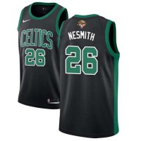 Nike Boston Celtics #26 Aaron Nesmith Black 2022 NBA Finals Swingman Statement Edition Jersey