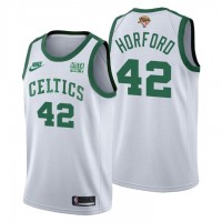Boston Boston Celtics #42 Al Horford Men's Nike Releases Classic Edition 2022 NBA Finals 75th Anniversary Jersey White
