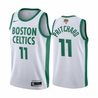 Boston Boston Celtics #11 Payton Pritchard White Swingman 2022 NBA Finals City Edition Jersey