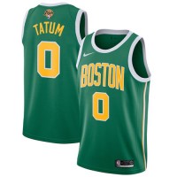 Nike Boston Celtics #0 Jayson Tatum Green 2022 NBA Finals Swingman Earned Edition Jersey