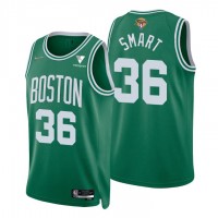 Boston Boston Celtics #36 Marcus Smart Green Nike Men's 2022 NBA Finals 75th Anniversary Diamond Icon Edition Swingman Jersey
