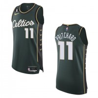 Boston Boston Celtics #11 Payton Pritchard Nike Turquoise 2022-23 Authentic Jersey - City Edition