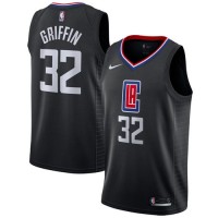 Nike Los Angeles Clippers #32 Blake Griffin Black NBA Swingman Statement Edition Jersey