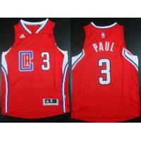 Los Angeles Clippers #3 Chris Paul Red Revolution 30 Stitched NBA Jersey