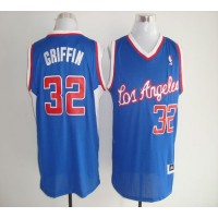 Los Angeles Clippers #32 Blake Griffin Blue Revolution 30 Stitched NBA Jersey