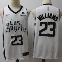 Nike Los Angeles Clippers #23 Louis Williams White NBA Swingman City Edition 2019/20 Jersey