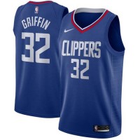 Nike Los Angeles Clippers #32 Blake Griffin Blue NBA Swingman Icon Edition Jersey