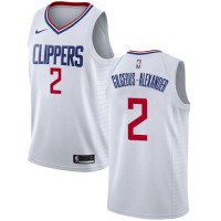 Nike Los Angeles Clippers #2 Shai Gilgeous-Alexander White NBA Swingman Association Edition Jersey