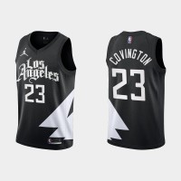 Los Angeles Los Angeles Clippers #23 Robert Covington Black Men's Nike NBA 2022-23 Statement Edition Jersey