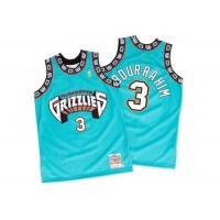 Memphis Grizzlies #3 Shareef Abdur-Rahim Green Hardwood Classics Throwback Stitched NBA Jersey