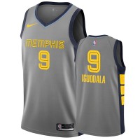 Nike Memphis Grizzlies #9 Andre Iguodala Gray City Edition Men's NBA Jersey