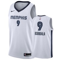 Nike Memphis Grizzlies #9 Andre Iguodala White Association Edition Men's NBA Jersey