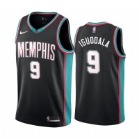 Nike Memphis Grizzlies #9 Andre Iguodala Men's Hardwood Classic NBA Jersey Black
