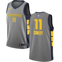 Nike Memphis Grizzlies #11 Mike Conley Gray NBA Swingman City Edition 2018/19 Jersey