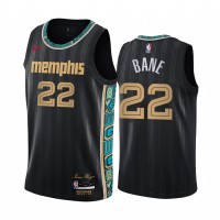 Nike Memphis Grizzlies #22 Desmond Bane Black NBA Swingman 2020-21 City Edition Jersey