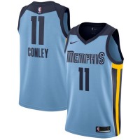 Nike Memphis Grizzlies #11 Mike Conley Light Blue NBA Swingman Statement Edition Jersey