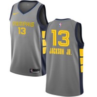 Nike Memphis Grizzlies #13 Jaren Jackson Jr. Gray NBA Swingman City Edition 2018/19 Jersey
