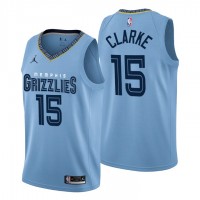 Nike Memphis Grizzlies #15 Brandon Clarke Men's 2022-23 Statement Edition NBA Jersey - Blue