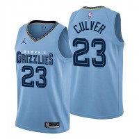 Nike Memphis Grizzlies #23 Jarrett Culver Men's 2022-23 Statement Edition NBA Jersey - Blue