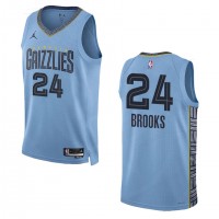 Memphis Memphis Grizzlies #24 Dillon Brooks Blue Men's 2022-23 NBA Nike Statement Edition Jersey
