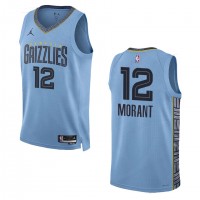 Memphis Memphis Grizzlies #12 Ja Morant Blue Men's 2022-23 NBA Nike Statement Edition Jersey