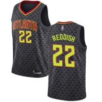 Nike Atlanta Hawks #22 Cam Reddish Black NBA Swingman Icon Edition Jersey
