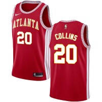 Nike Atlanta Hawks #20 John Collins Red NBA Swingman Statement Edition Jersey