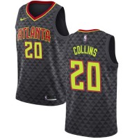 Nike Atlanta Hawks #20 John Collins Black NBA Swingman Icon Edition Jersey