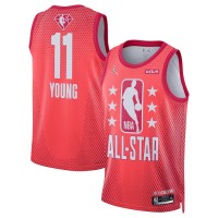 Atlanta Hawks #11 Trae Young Jordan Brand 2022 NBA All-Star Game Swingman Jersey - Maroon
