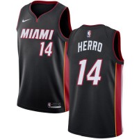 Nike Miami Heat #14 Tyler Herro Black NBA Swingman Icon Edition Jersey