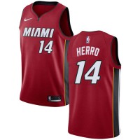 Nike Miami Heat #14 Tyler Herro Red NBA Swingman Statement Edition Jersey