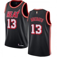 Nike Miami Heat #13 Bam Adebayo Black NBA Swingman Hardwood Classics Jersey