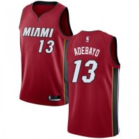 Nike Miami Heat #13 Bam Adebayo Red NBA Swingman Statement Edition Jersey