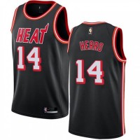 Nike Miami Heat #14 Tyler Herro Black NBA Swingman Hardwood Classics Jersey