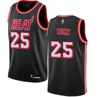 Nike Miami Heat #25 Kendrick Nunn Black NBA Swingman Hardwood Classics Jersey