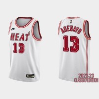 Miami Miami Heat #13 Bam Adebayo White Men's Nike NBA 2022-23 Classic Edition Jersey