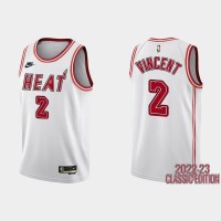 Miami Miami Heat #2 Gabe Vincent White Men's Nike NBA 2022-23 Classic Edition Jersey