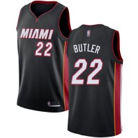 Nike Miami Heat #22 Jimmy Butler Black NBA Swingman Icon Edition Jersey