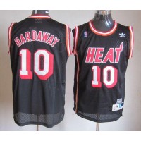 Miami Heat #10 Tim Hardaway Black Hardwood Classics Nights Stitched NBA Jersey