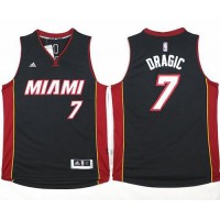 Miami Heat #7 Goran Dragic Black Stitched NBA Jersey